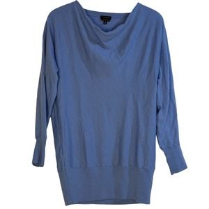 Talbots merino wool sweater XL cowl neck dolman sleeves